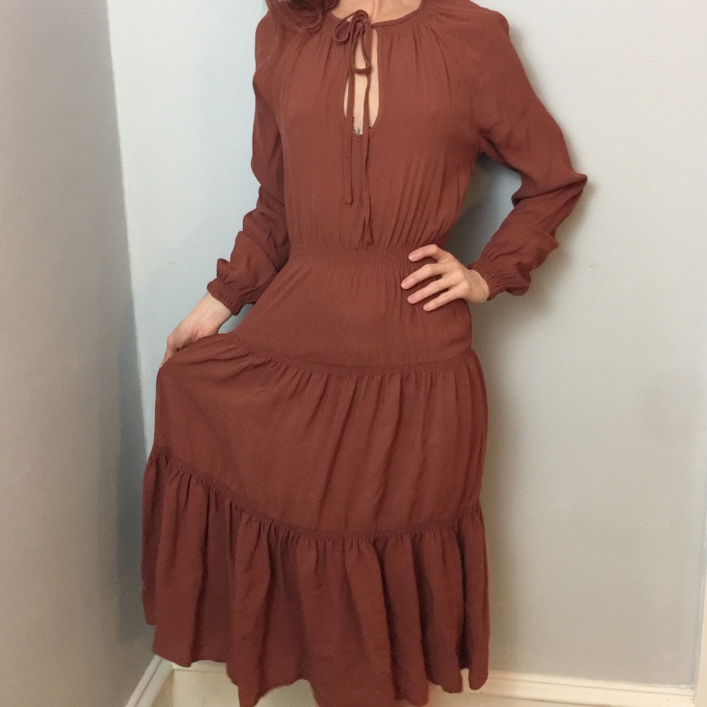 Urban Outfitters Reese Smocked Prairie Dress - Picture 5 of 8